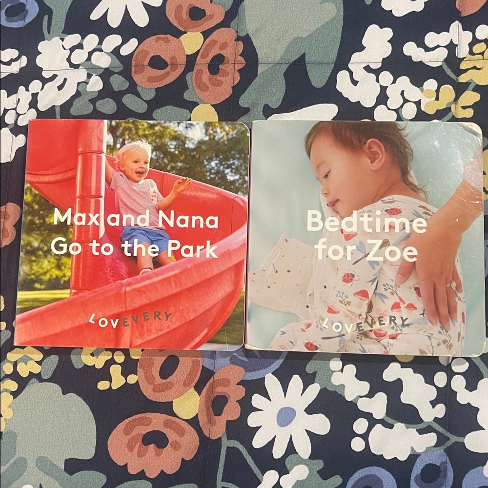 Lovevery book bundle Bedtime for Zoe Max and Nana
